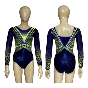 Custom Made Girls <b>Gymnastics</b> Leotard <b>Clothes</b> Dance Wear Sublimation Leotards Cotton Bodysuit for Dancing Fabric Eco-Friendly - Product Image 3