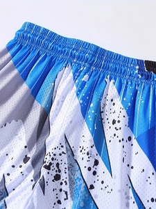 Pantalones Cortos de Malla Oversize Transpirables de Secado Rápido 2 en 1 para Correr, Casuales, Estilo Urbano, Ropa de Verano, Ecológicos - Product Image 4