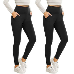 Leggings pour femmes de qualité supérieure, prix d'usine, leggings les plus populaires pour femmes, coupe skinny, pantalon empilé, fantaisie, en stock - Product Image 4