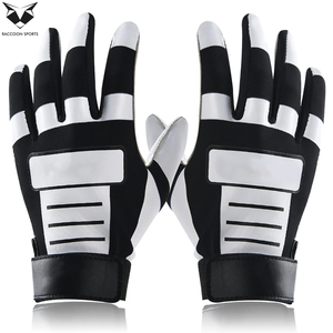 Guantes de Béisbol de Cuero para Zurdos, Personalizados, de Buena Calidad, Duraderos, Ligeros, Modernos, con Cierre de Velcro - Product Image 3