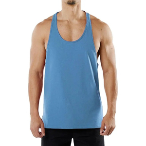 Camisetas de Entrenamiento Personalizadas para Hombre, Tejido de Poliéster/Algodón, Deportivas, Casuales, Transpirables, Ecológicas, para Gimnasio - Product Image 1