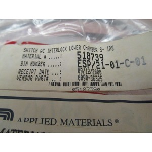 AMAT 0090-36325 SWITCH AC INTERLOCK LOWER CHAMBER - อุปกรณ์และอะไหล่เซมิคอนดักเตอร์ระดับโลกที่เชื่อถือได้ - Product Image 3