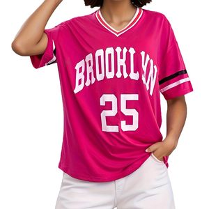 Camiseta retro con logo personalizado para fútbol y baloncesto, talla grande, de secado rápido, transpirable y que absorbe la humedad - Product Image 3