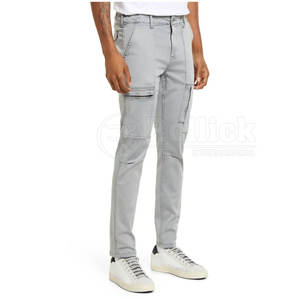 Pantalones Cargo para Hombre Talla Grande, Pantalones Cargo para Uso en Exteriores, Ropa Deportiva, Pantalones Cargo 100% Algodón - Product Image 4