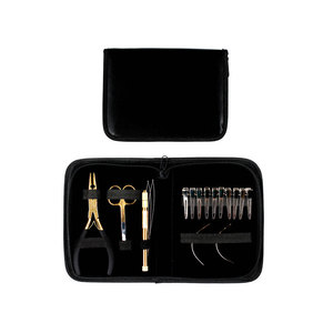Kit Profesional de Herramientas para Extensiones de Cabello de Salón de Belleza, Tijeras de Acero Inoxidable para Cortar Cabello, Cuchilla, Pinza para Extensiones de Cabello - Product Image 4