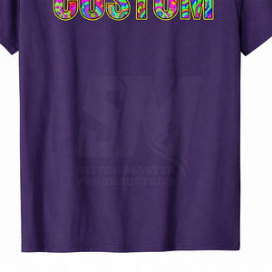 เสื้อยืดโอเวอร์ไซส์ลายกราฟิกดีไซน์ทันสมัย ผ้าฝ้าย 100% เป็นมิตรกับสิ่งแวดล้อม ระบายอากาศได้ดี สวมใส่สบายๆ ทรงหลวม สไตล์สตรีทแฟชั่น - Product Image 4
