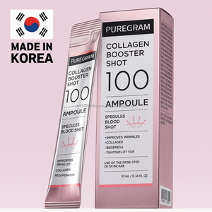 Ampolla Premium Coreana per la Cura della Pelle con Collagene e Peptidi per una Pelle Radiosa Effetto Vetro OEM ODM - Product Image 1