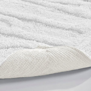 Tapis de bain en coton Seafoam de qualité supérieure, très doux, super absorbant, lavable en machine, réversible, vente en gros - Product Image 2