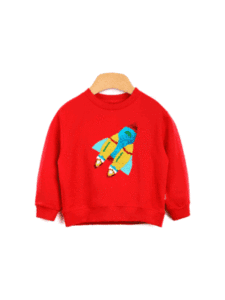 Camiseta Premium OZKIZ Coreana para Niños T08, Niños de 2 a 6 Años, Primavera/Otoño, Moda Infantil, Tejido de Punto al por Mayor - Product Image 1