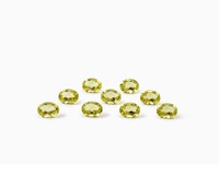 Quartz Citron Naturel Taillé Ovale Facetté Pierres de Quartz en Vrac 4x6mm-10x14mm Qualité AAA Tailles Calibrées Personnalisables Échantillons Disponibles