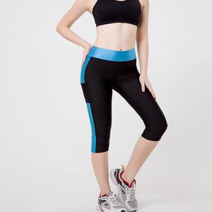 Leggings Capri Décontractés Sexy pour Femmes, Taille Haute, Poches Latérales, Réfléchissants, Coupe Slim, pour Fitness, Yoga, Fabrication Usine, Meilleures Ventes - Product Image 4