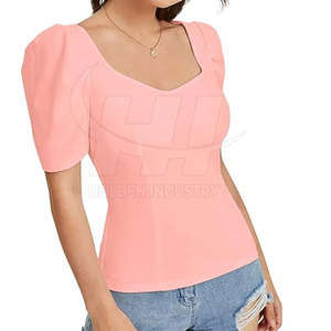 T-shirt court d'été pour femme - Style urbain décontracté moderne 100 % coton écologique et respirant Coupe confortable - Product Image 5