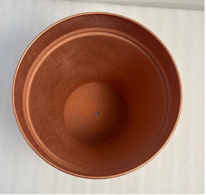 Handmade Iron <b>Planter</b> With Elegant Copper Texture Finish For Home And Garden Decoration At Wholesale Price - Product Image 2