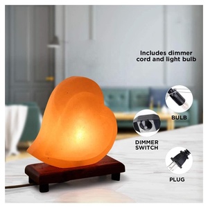 IMPEX PAKISTAN Lámpara de Sal Rosa del Himalaya Natural de Alta Calidad al por Mayor, Forma de Corazón, Tallada a Mano, Personalizada, Estilo Europeo - Product Image 2