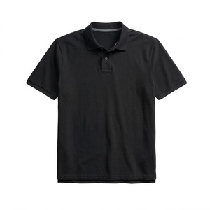 Polo en piqué de coton premium pour homme - Manches courtes, coupe classique, infroissable, respirant, décontracté, uniforme professionnel avec poche - Product Image 5