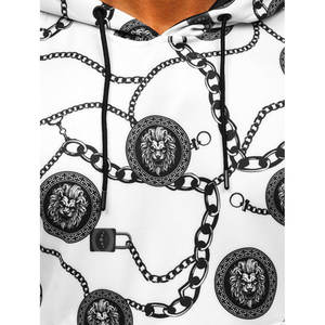 เสื้อฮู้ดผู้ชายสำหรับฤดูหนาว ผ้าโพลีเอสเตอร์/คอตตอนผสม เป็นมิตรกับสิ่งแวดล้อม ผลิตตามแบบ ODM ทรงหลวม น้ำหนักผ้า 360 กรัม ระบายอากาศได้ดี ป้องกันรอยยับ - Product Image 1