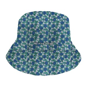 Vente d'usine – Nouveaux chapeaux bob matelassés personnalisés à imprimé intégral, avec logo sur mesure, pour hommes et femmes, haute qualité - Product Image 4