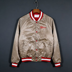 Chaqueta de Satén para Hombre con Forro Interior Suave, Tejido Ecológico y Sostenible para Ropa Casual Sostenible - Product Image 3