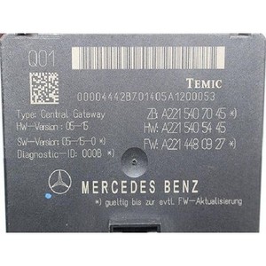 Module de passerelle centrale d'occasion OEM A2215407045 pour Classe S 2005-2009 - Product Image 6