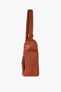 Stylish Crossbody Leather Sling Bag With Large Capacity Interior For Mobile Wallet Keys And <b>Accessories</b> - Product Image 6