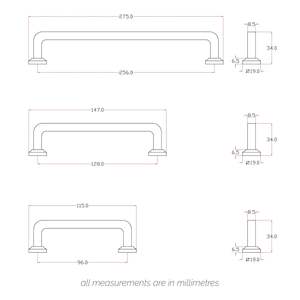 Poignée de porte en laiton massif, finition antique, robuste, pour porte principale, quincaillerie durable résistante à la rouille - Product Image 4