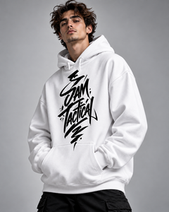 Men's Green Hooded Sweatshirt With <b>Skeleton</b> Print Sublimation Design Regular Fit Casual Autumn Wear Wholesale Rate OEM - Product Image 2