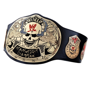 Cinturón de Campeón Mundial de Peso Pesado de la WWE, Diseño de Calavera, Edición de Coleccionista, Trofeo de Alta Calidad - Product Image 5