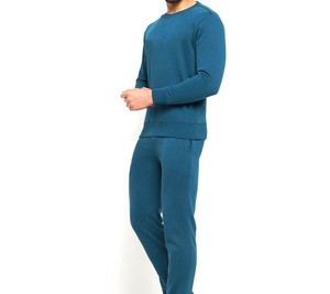Conjuntos de Sudadera y Pantalón de Felpa para Hombre OEM, Estilo Jogger, Corte Holgado, Ropa Cómoda para Estar en Casa, Venta al por Mayor - Product Image 2