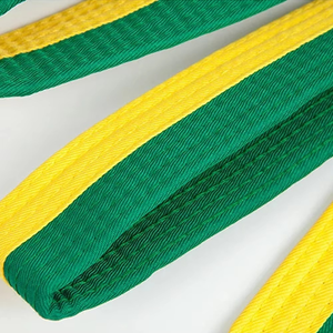 Cinturón de Artes Marciales Personalizado al por Mayor, Cinturón de Taekwondo, Karate y Judo de Doble Tira, Productos en Oferta - Product Image 5