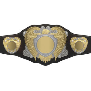 Cinturón de Campeonato Personalizado Ronpex International RI-2605 para Lucha Libre y MMA, con Placas de Zinc y Cuero, Cinturón de Artes Marciales Suave - Product Image 2