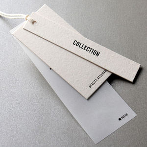 Étiquettes volantes multiples personnalisées pour vêtements, impression d'étiquettes de mode sur mesure - Product Image 3