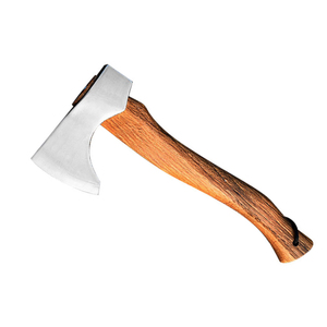 Outdoor Hand Hatchet With Reliable Steel Head And Wooden Grip For <b>Camping</b> Survival And Garden Use - Product Image 3