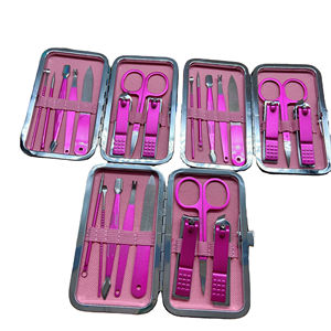 ชุดทำเล็บมือเล็บเท้าแบบพกพา รุ่นคลาสสิค สำหรับมืออาชีพ พร้อมที่ตัดเล็บและที่ตัดหนังกำพร้า บรรจุในกระเป๋าเดียว สำหรับผู้ชายและผู้หญิง ราคาสุดคุ้ม - Product Image 5