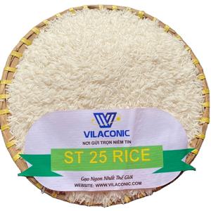 Riz blanc vietnamien ST25 de haute qualité meilleur riz long du monde vente chaude de riz séché fabricant direct Vilaconic - Product Image 1
