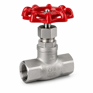 Vanne à opercule en acier au carbone, raccord femelle à souder, vanne d'arrêt manuelle CF8M 2 pouces pour systèmes d'eau - Product Image 1
