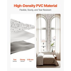 Blanc ligne Art botanique Floral auto-adhésif Peel Stick papier peint étanche vinyle rouleau facile à nettoyer pour chambre bureau - Product Image 5