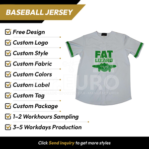 เสื้อเบสบอลแบบซับลิเมชั่นสั่งทำพิเศษ Fat Lizard คอวี แขนสั้น ติดกระดุมด้านหน้า ผลิตจากโพลีเอสเตอร์ 100% ระบายอากาศได้ดี แห้งเร็ว ทรงหลวม ใส่ได้ทั้งชายและหญิง - Product Image 2