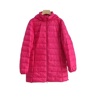 Women's Lightweight Duck <b>Jacket</b> Parka Winter Coat Detachable Hood <b>White</b> Canvas Outwear Pocket Long Warm Big Size Outfit - Product Image 3