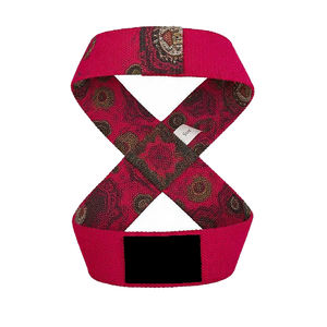 Sangles de levage en néoprène et cuir élastiques motif camouflage blanc pour soulevés de terre, haltérophilie, force de préhension, réglables, haute élasticité, pour la gym - Product Image 6