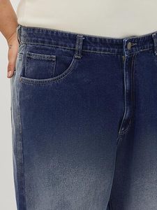 Jeans de Mezclilla para Hombre Abdul Royal World Export, Lavado Vintage, Corte Holgado y Amplio, 100% Algodón Ecológico, Cintura Media, Digital - Product Image 6
