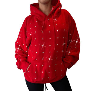 New Style <b>Rhinestone</b> <b>Hoodies</b> Custom Size <b>Rhinestone</b> <b>Hoodies</b> Best Quality <b>Rhinestone</b> <b>Hoodies</b> For Online Sale - Product Image 1