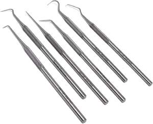 Détartreur dentaire en forme de faucille à une extrémité A25/A30 pour le nettoyage des dents antérieures et postérieures, élimination du tartre, du calcul et de la plaque dentaire, hygiène parodontale et diagnostic - Product Image 1