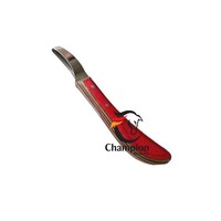 Couteau à sabots à boucle de couleur premium – Outil de fermeur à double tranchant en acier inoxydable pour l'équitation et l'élevage