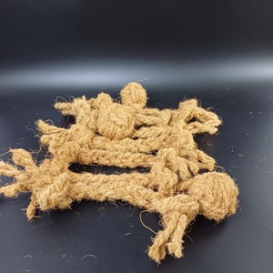 Natural Hemp Rope <b>Dog</b> Chew <b>Toy</b> Durable Knot Ball Pet Teething Chews Made in Vietnam - Product Image 4