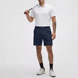 Shorts de golf pour hommes, coupe basique, pour uniforme d'équipe et tenue de match de club de golf, pour une tenue de jeu unie et simple - Product Image 5