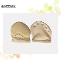 Calcetines de media suela OEM para danza, de malla y gamuza, estilo cinco dedos, para calzado de giro, con logotipo personalizado, para danza lírica y contemporánea, del fabricante