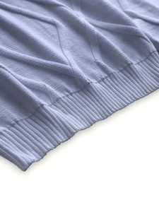 Pull en maille à col roulé pour homme, coupe ajustée, motif géométrique, pull chaud d'hiver, vêtements en maille décontractés à la mode pour homme - Product Image 4