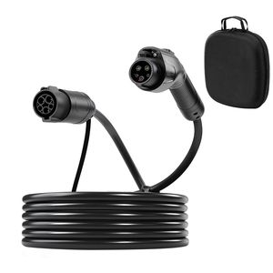 Nuovo Cavo di Prolunga per Caricabatterie Veicoli Elettrici da 32 Amp, 21 Piedi, Compatibile SAE J1772, per Caricabatterie EV 120V 240V Lev - Product Image 1