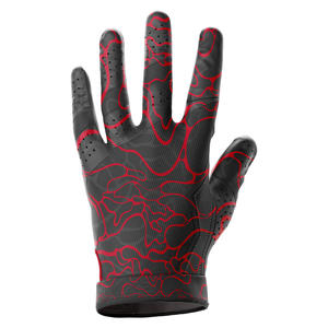 Gants de football pour jeunes garçons et filles, avec grip adhérent, pour wide receiver, taille personnalisée, respirants, pour football américain (flag/tackle), faible coût douanier - Product Image 2