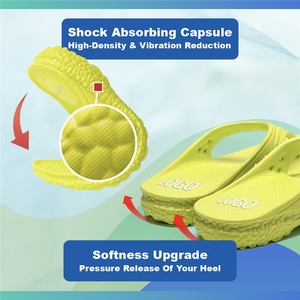 casual beach <b>flips</b> <b>flops</b> eva sandals for orthotic support - Product Image 3